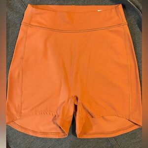 Gymshark Orange Women's Athletic Shorts
